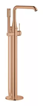 Смеситель для ванны GROHE Essence, напольный монтаж, теплый закат глянец (23491DA1)