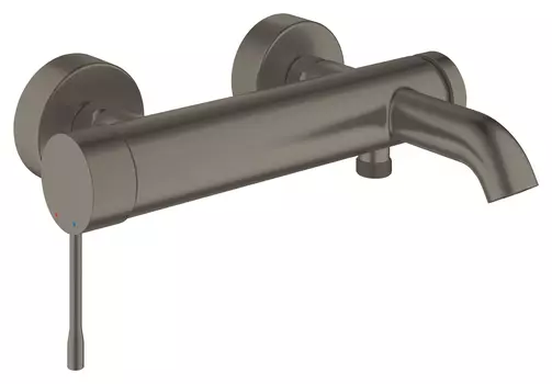Смеситель для ванны GROHE Essence New, темный графит матовый (33624AL1)