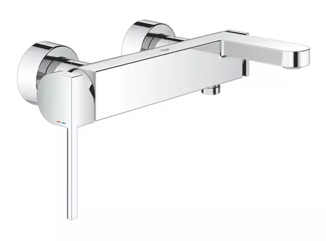 Смеситель для ванны GROHE Plus, настенный монтаж, 1/2″ (33553003)