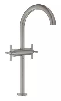 Смеситель GROHE Atrio New двухвентильный для раковины на 1 отверстие, для свободностоящих раковин (21044DC3)