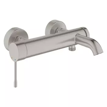 Смеситель GROHE Essence New для ванны, суперсталь (33624DC1)