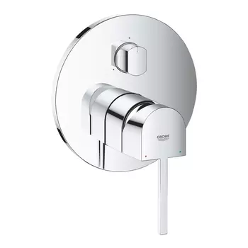 Смеситель GROHE PLUS однорычажный с переключателем на три положения, хром (24093003)