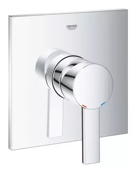 Смеситель однорычажный для душа GROHE Allure, квадратная розетка, хром (24069000)