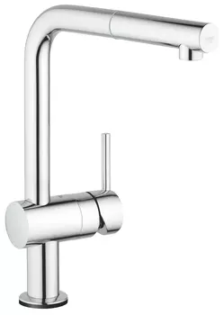 Смеситель сенсорный для кухни GROHE Flair Touch с выдвижной лейкой, хром (30275001)