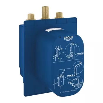 Термостатический смеситель для душа GROHE Eurosmart Cosmopolitan E, встраиваемый механизм, хром (36458000)