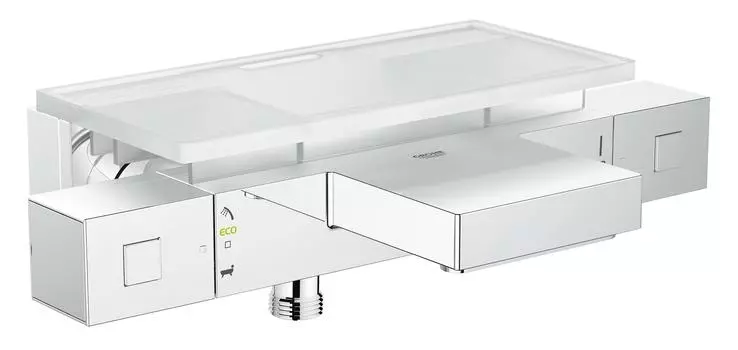 Термостатический смеситель для ванны GROHE Grohtherm Cube с полочкой, хром (34502000)
