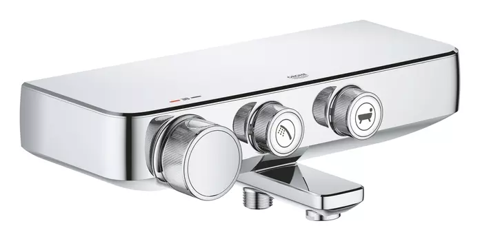 Термостатический смеситель для ванны GROHE GRT SmartControl, настенный монтаж (34718000)