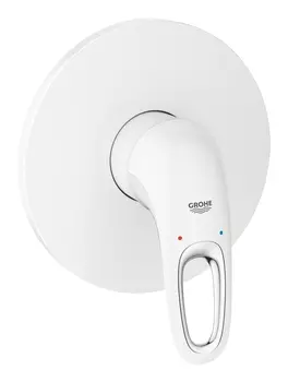 Внешняя часть смесителя для душа GROHE Eurostyle 2015 Solid, белая луна (24048LS3)
