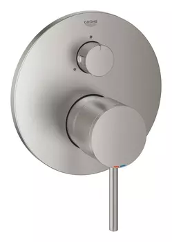 Внешняя часть смесителя для ванны GROHE Atrio New с переключателем на 3 положения, суперсталь (24096DC3)