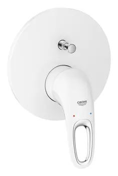 Внешняя часть смесителя для ванны GROHE Eurostyle 2015 Solid, белая луна (24049LS3)