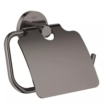 Держатель для туалетной бумаги GROHE Essentials, тёмный графит глянец (40367A01)