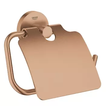 Держатель для туалетной бумаги с крышкой GROHE Essentials, теплый закат матовый (40367DL1-DP) ПОВРЕЖДЕНА УПАКОВКА