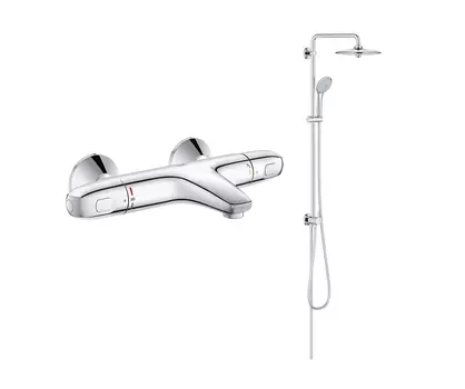 Душевая система для ванны GROHE Euphoria 260 с термостатом (NB0053)