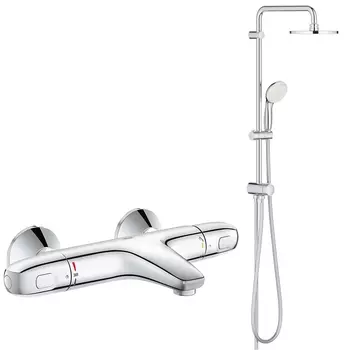 Душевая система для ванны GROHE New Tempesta 200 с термостатом (NB0034-1)