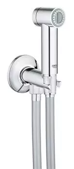 Душевой набор GROHE Sena Trigger Spray 35 (ручной душ, запорный вентиль, душевой шланг), хром (26332000)