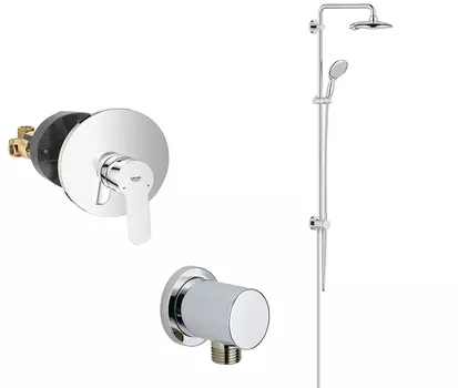 Готовый комплект для душа GROHE BauEdge (NSB0018)