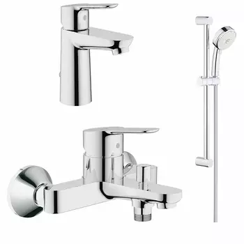 Готовый комплект для ванной комнаты GROHE BauEdge (NB0004-2)
