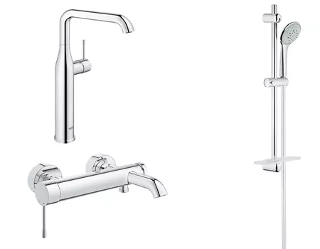Готовый комплект для ванной комнаты GROHE Essence+ (NB0025)
