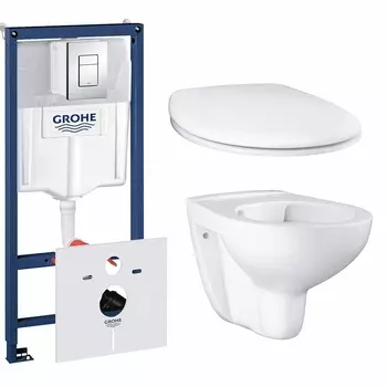 Готовый набор для туалета GROHE Bau Ceramic (NW0004)