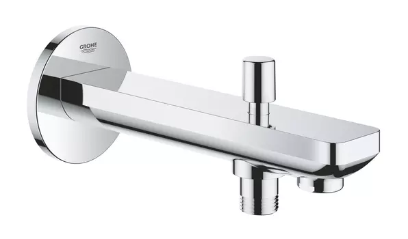 Излив для ванны GROHE BauContemporary с переключателем, вынос 170 мм, хром (13390000)