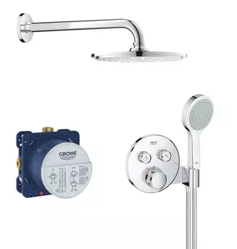 Набор для комплектации душа GROHE Grohtherm SmartControl, хром (34743000)