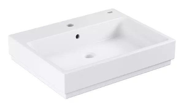 Раковина GROHE Cube Ceramic, подвесная 60 см, альпин-белый (3947300H)