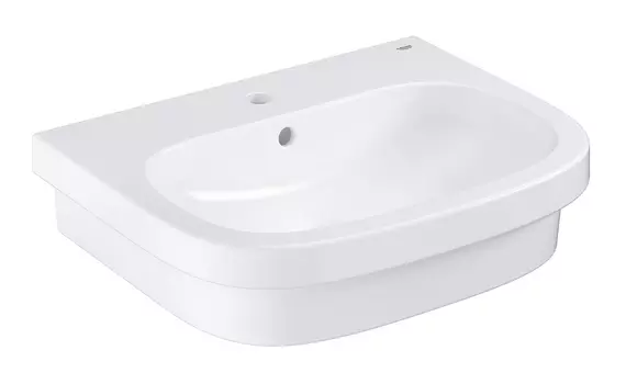 Раковина накладная GROHE Euro Ceramic 60 см, с гигиеническим покрытием, альпин-белый (3933700H)