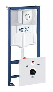 Система инсталляции для унитаза GROHE Rapid SL с панелью смыва Nova Cosmopolitan (3 режима) (1,13 м) (38813001)