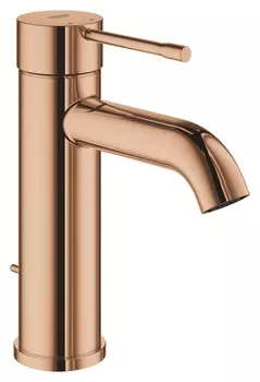 Смеситель для раковины GROHE Essence New с донным клапаном, теплый закат глянец (23589DA1)