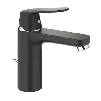 Смеситель для раковины GROHE Eurosmart Cosmopolitan с донным клапаном, черный сатин (23325KW0)