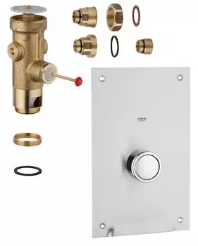 Смывное устройство для унитаза GROHE, хром (42902000)