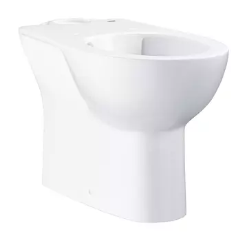 Унитаз напольный безободковый GROHE Bau Ceramic, вертикальный выпуск (без бачка и сиденья), альпин-белый (39429000)