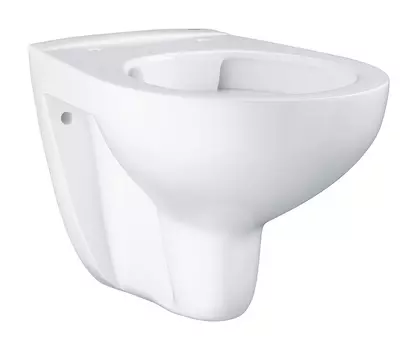 Унитаз подвесной безободковый GROHE Bau Ceramic, (без сиденья), альпин-белый (39427000)