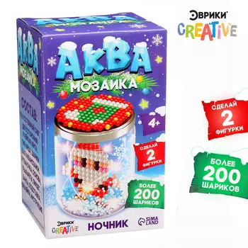 Новый год! аквамозаика