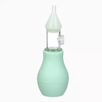 Аспиратор назальный basic m&b, с колпачком, бирюзовый