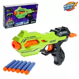 Бластер thunder gun, стреляет мягкими пулями