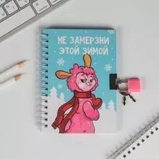 Блокнот на замочке