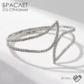 Браслет со стразами