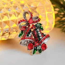 Брошь новогодняя
