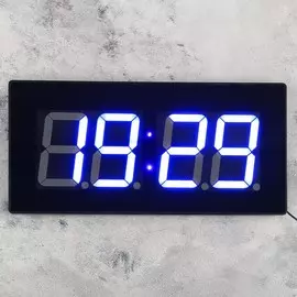Часы электронные настенные