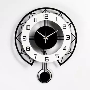 Часы настенные интерьерные, с маятником