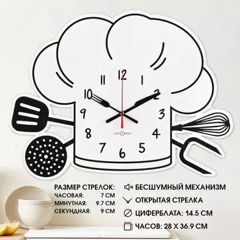 Часы настенные кухонные