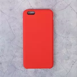 Чехол luazon силиконовый iphone 6 plus, красный