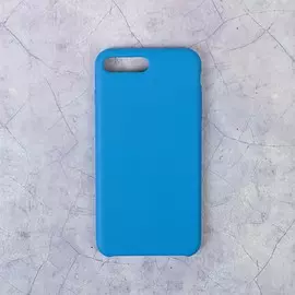 Чехол luazon силиконовый iphone 7 plus/8 plus, синий