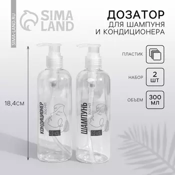 Дозатор для шампуня и кондиционера