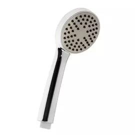 Лейка для душа zein z0109, 1 режим, средняя, d=80 мм, пластик, цвет хром