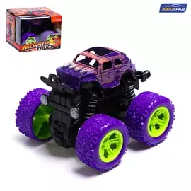 Джип инерционный monster truck, цвет сиреневый