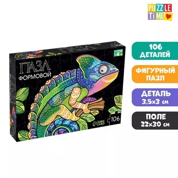 Пазл фигурный в рамке