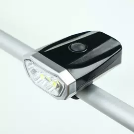 Фонарь велосипедный аккумуляторный, 1 вт, 100 лм, 600 мач, 6 led, 4 режима, от usb