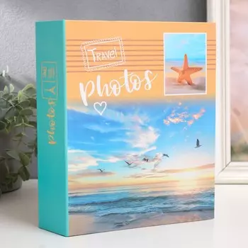 Фотоальбом на 200 фото 10х15 см, пластик. листы